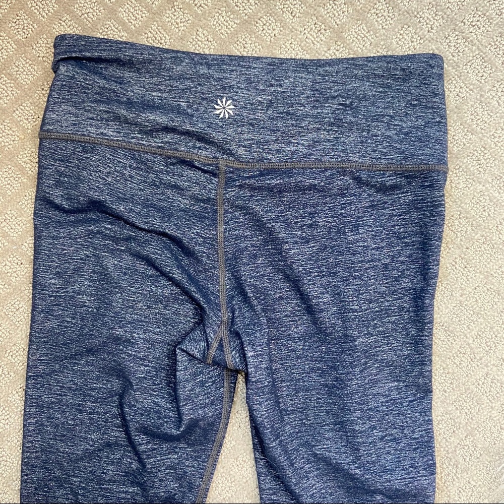 Athleta High Rise Capri Pants Heather Blue - Picture 8 of 8